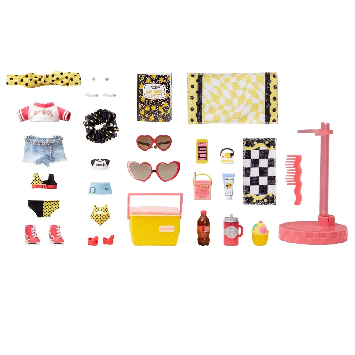 Muñeca L.O.L. Surprise Tweens Rae Sands + Hermana Tots  Fiesta de Playa3