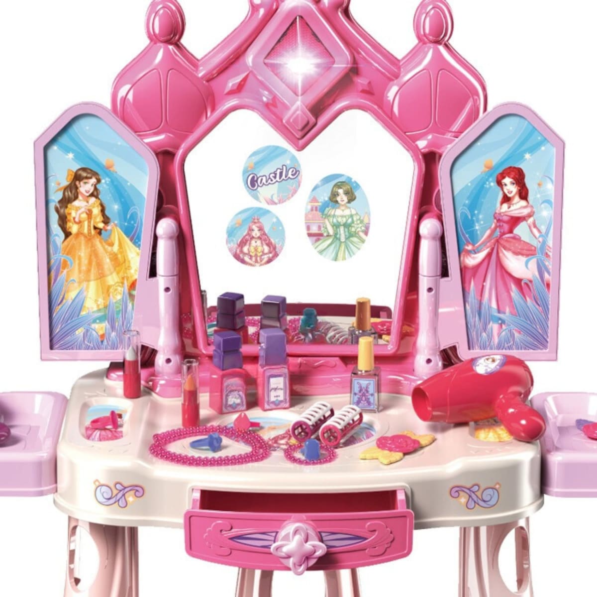 Tocador Mágico Princesas Luz Música y Sensor5