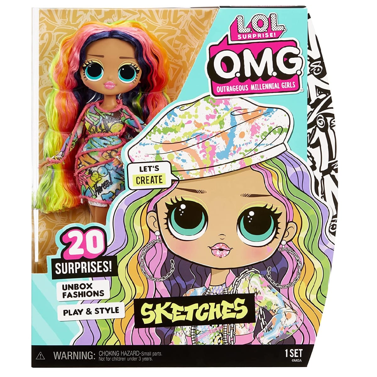 Muñeca LOL OMG  Serie 6­ Sketches1