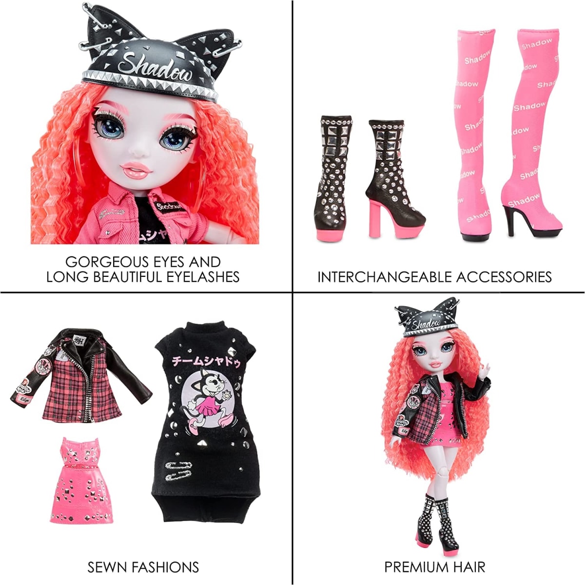 Muñeca Rainbow Shadow High Neon Mara Pinkett2