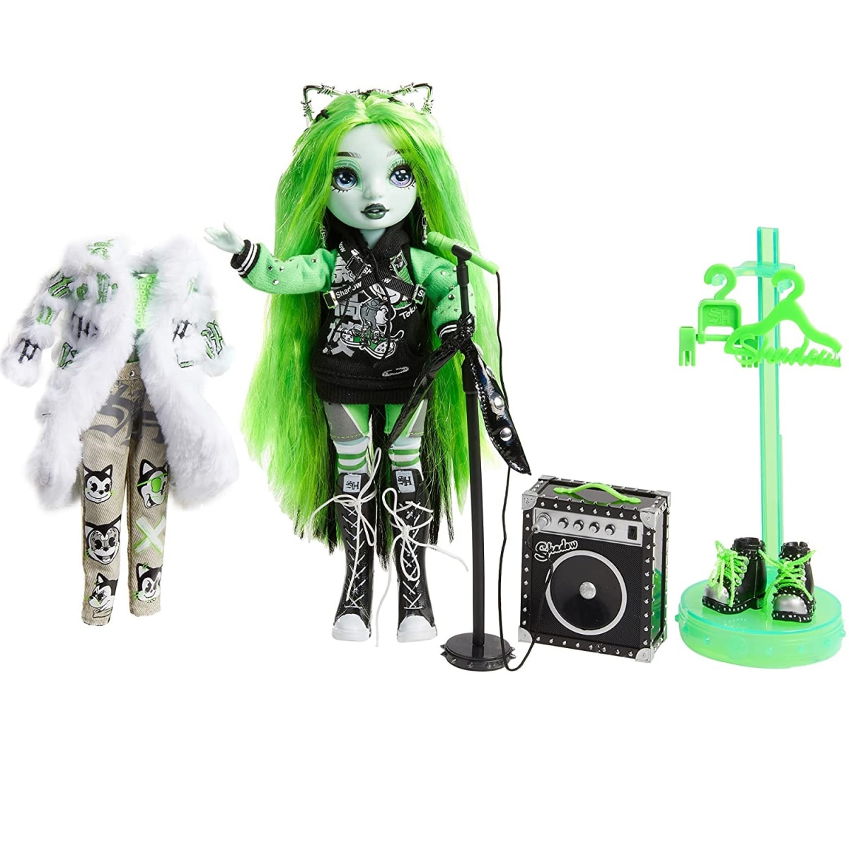 Muñeca Rainbow  Shadow High Neon Harley Limestone4