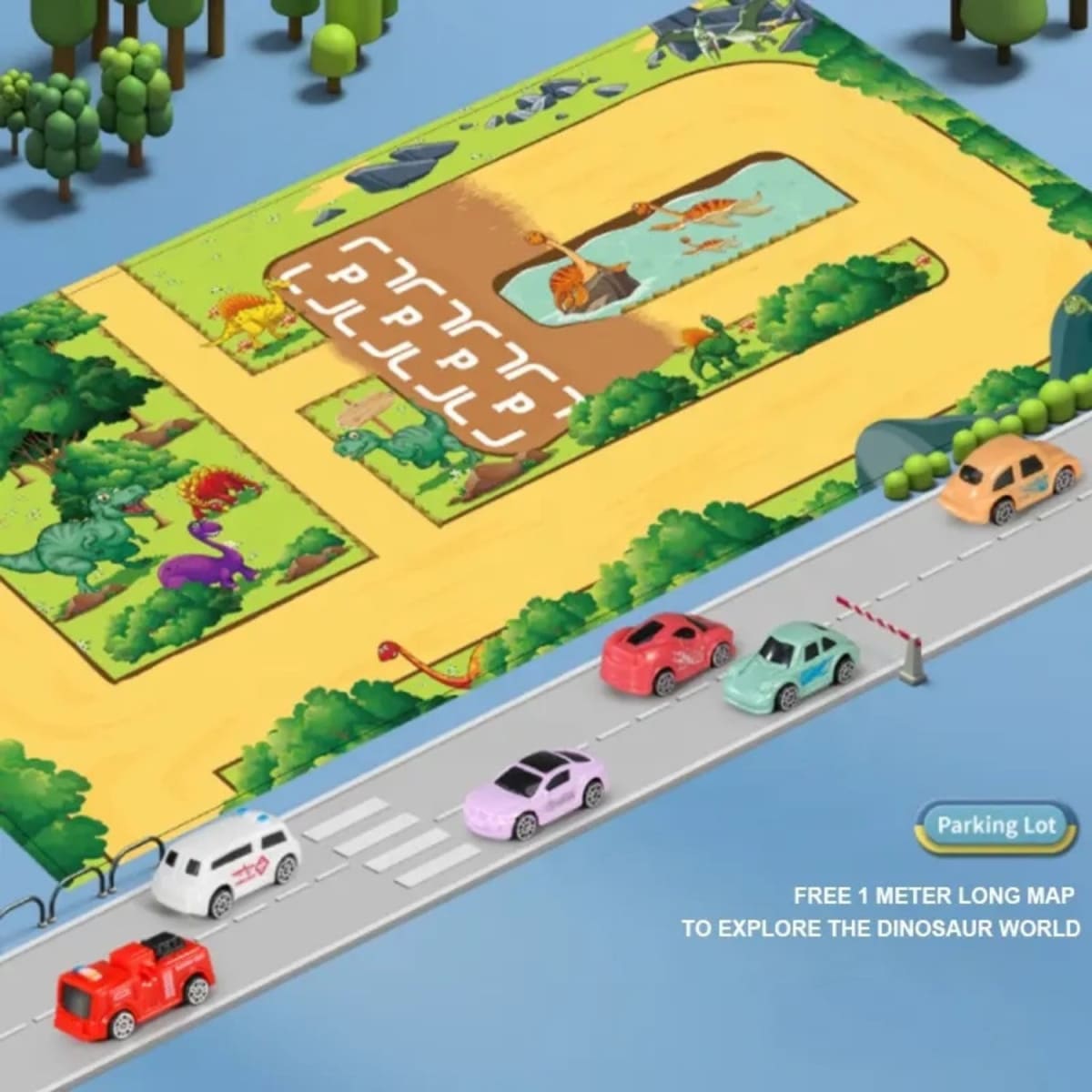 Pista Estación de Garage Dinosasurio5