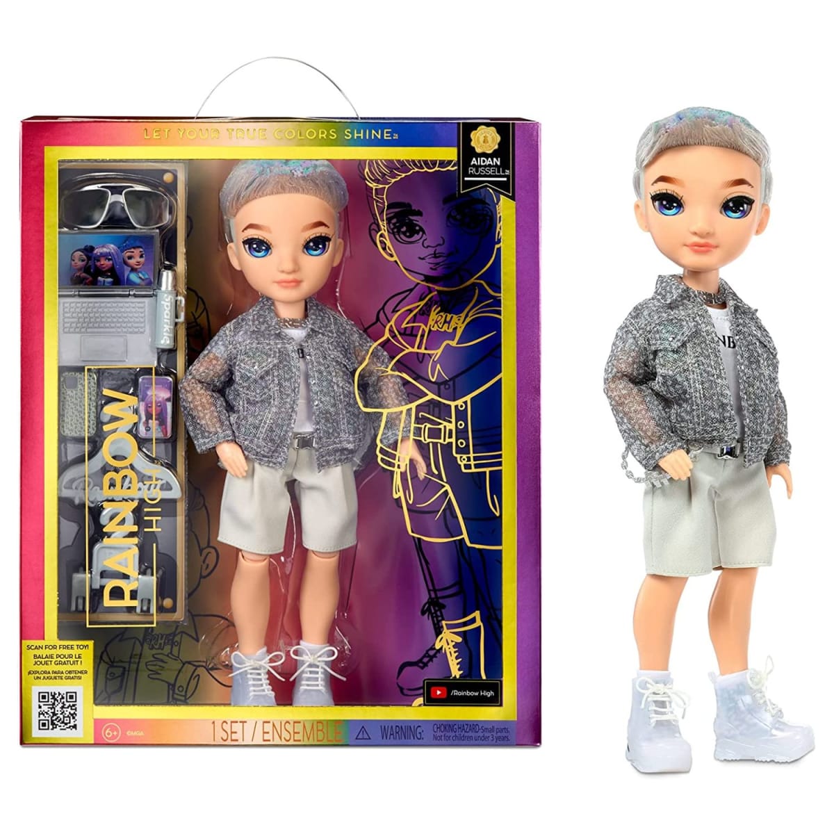 Rainbow High S23  Fashion Dolls Aidan Russell4