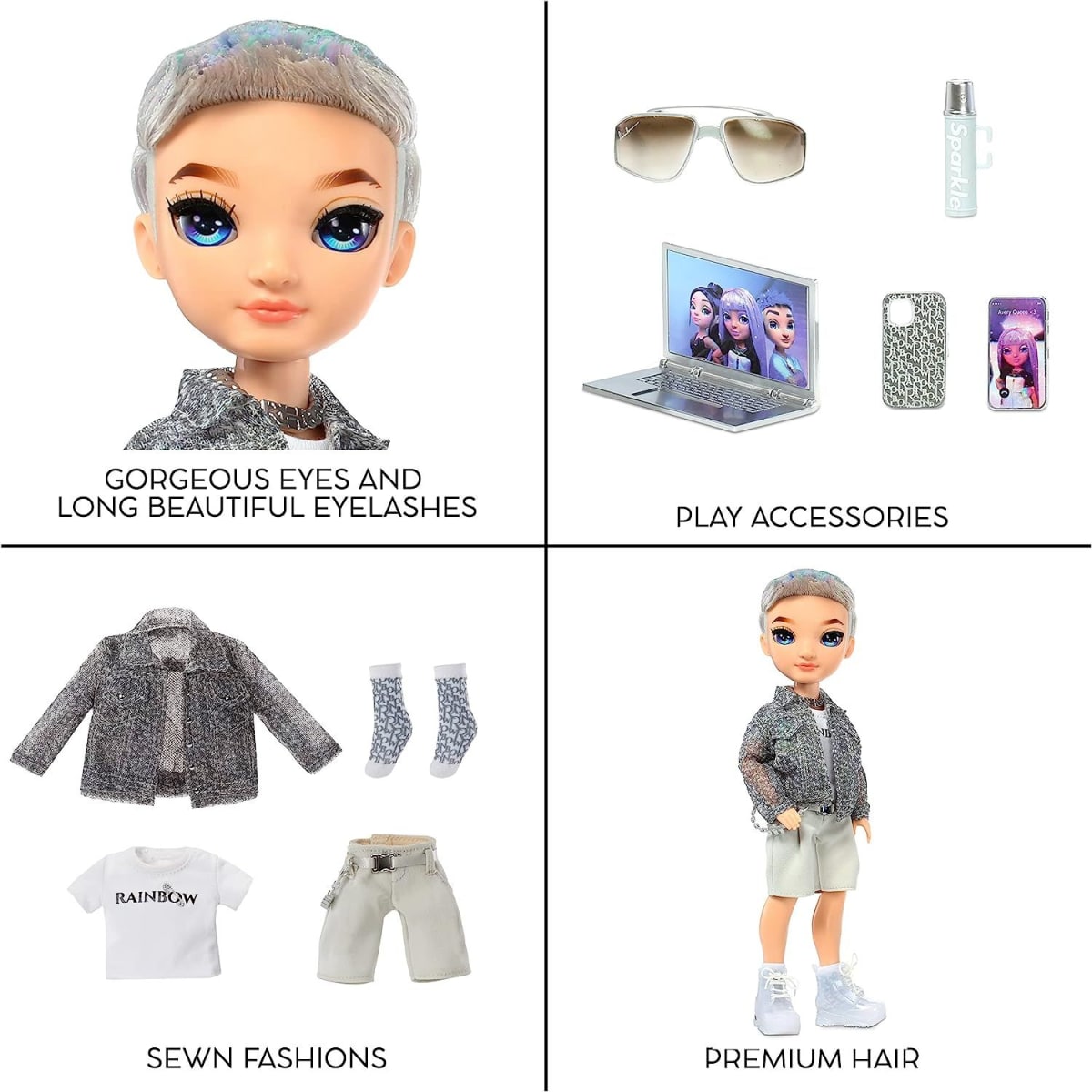 Rainbow High S23  Fashion Dolls Aidan Russell2