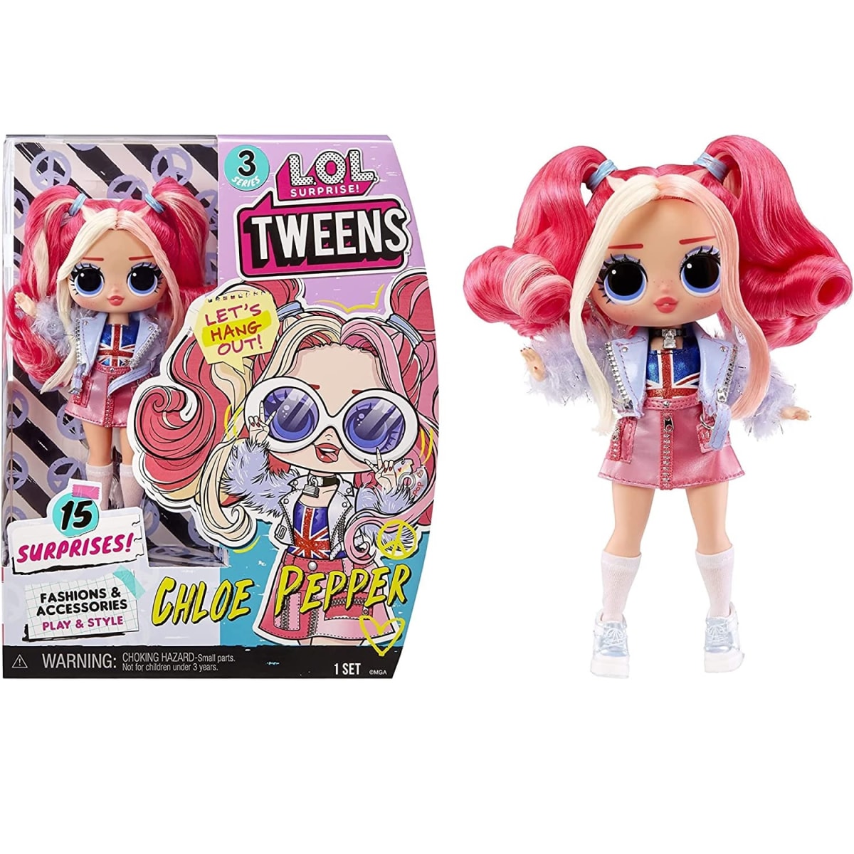 Muñeca L.O.L. Surprise Tweens S3 ­Chloe Pepper5