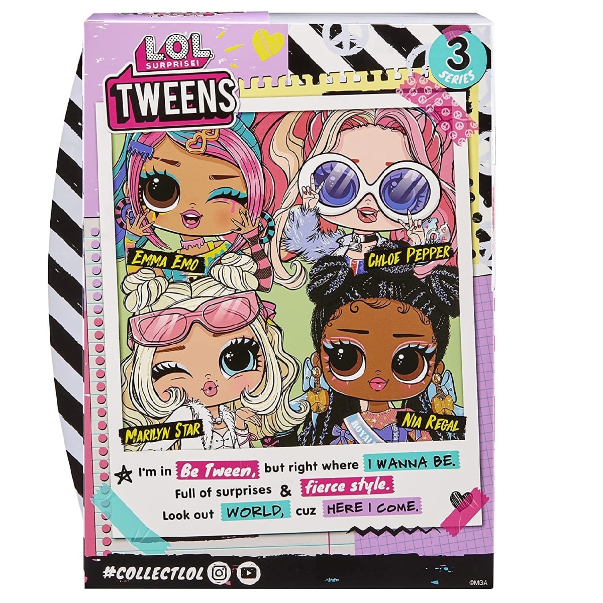 Muñeca L.O.L. Surprise Tweens S3 ­Chloe Pepper1