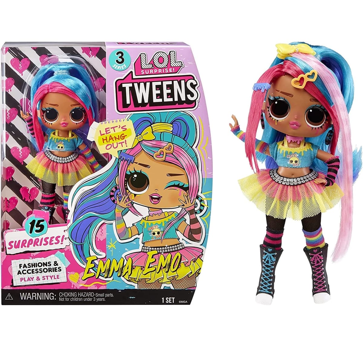 Muñeca L.O.L. Surprise Tweens S3­ Emma Emo4