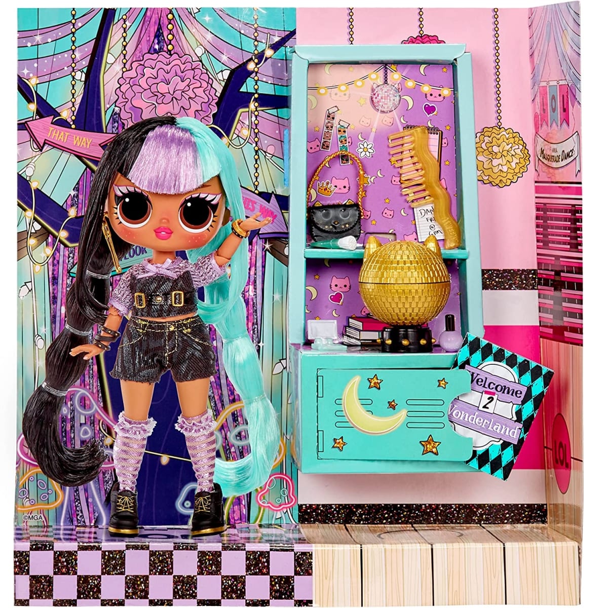 Muñeca L.O.L. Surprise Tweens Masq ­Kat Mischief4