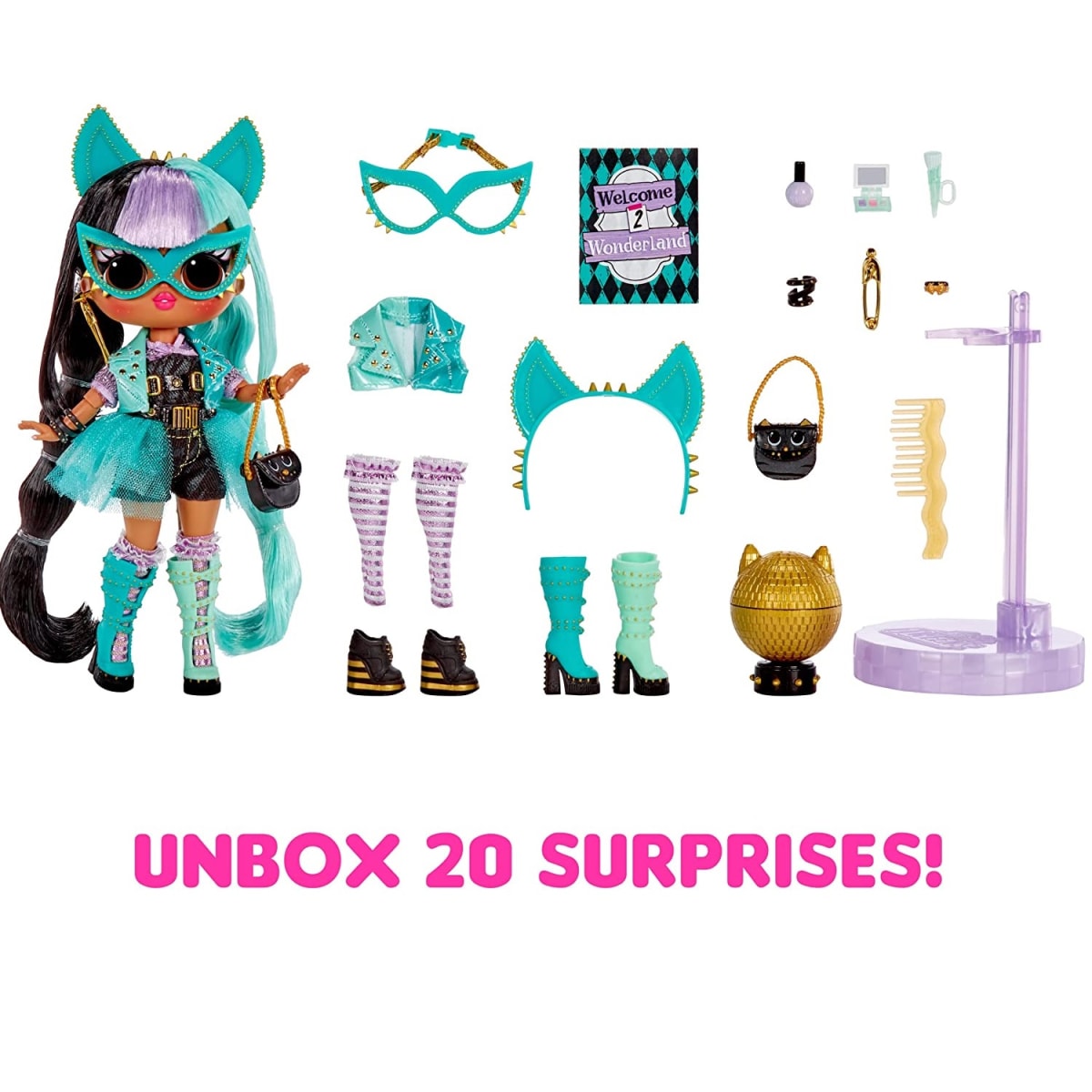 Muñeca L.O.L. Surprise Tweens Masq ­Kat Mischief3