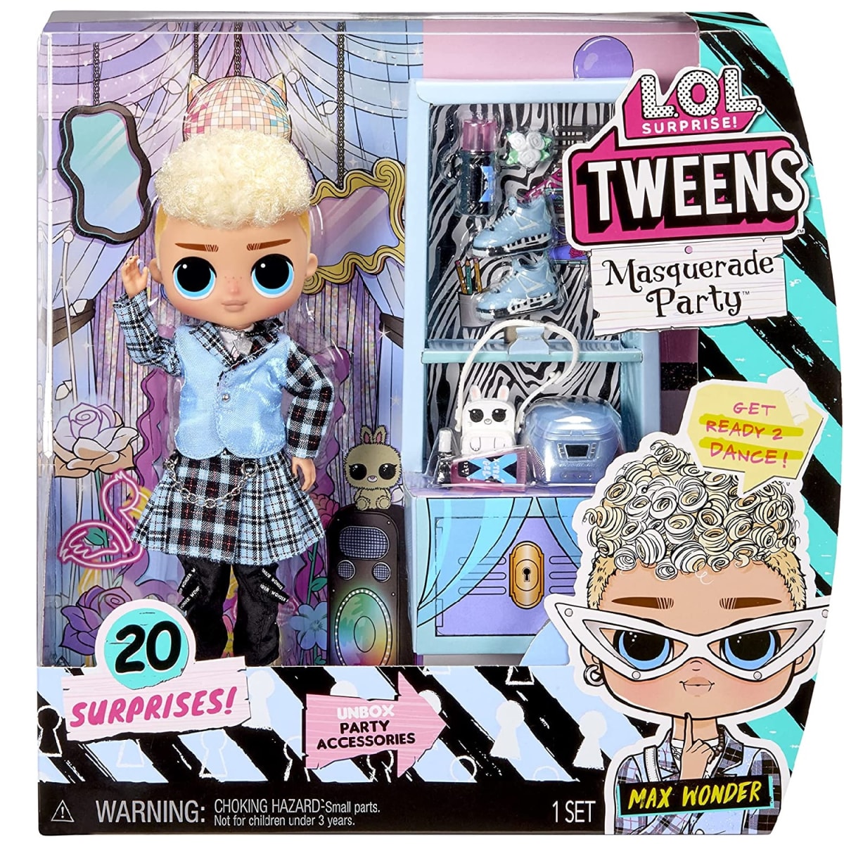 Muñeca L.O.L. Surprise Tweens Masq ­Max Wonder1