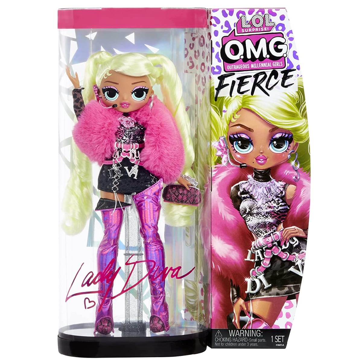 Muñeca L.O.L. Surprise 707 OMG Fierce ­Lady Diva1