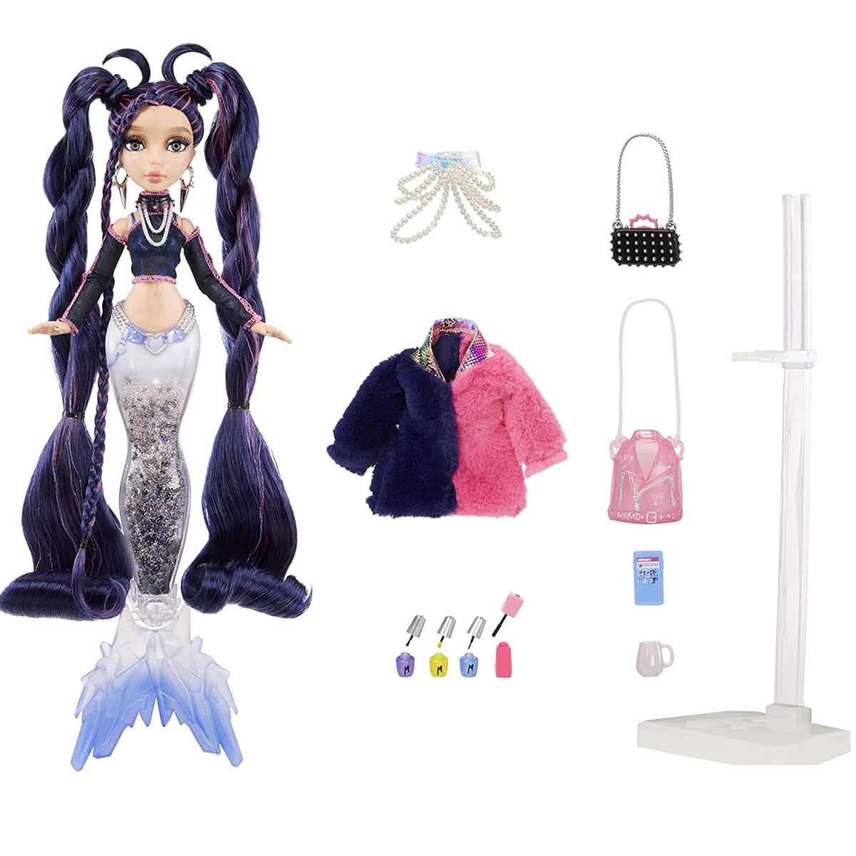 Muñeca Sirena Mermaze Mermaidz W Nera4