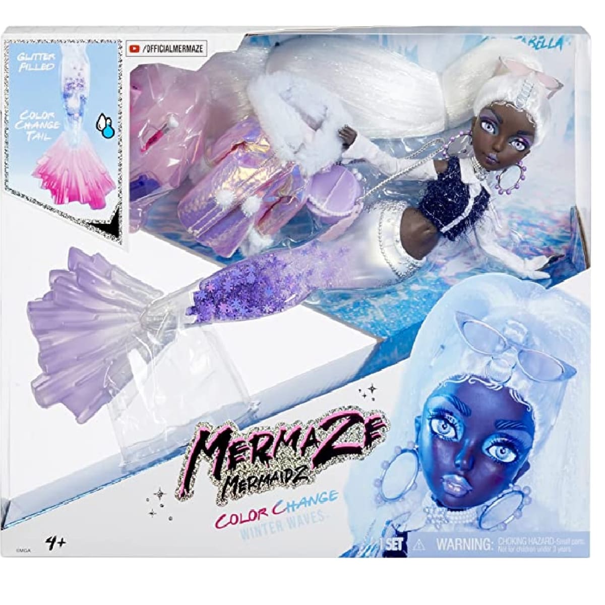 Muñeca Sirena Mermaze Mermaidz W Crystabella5