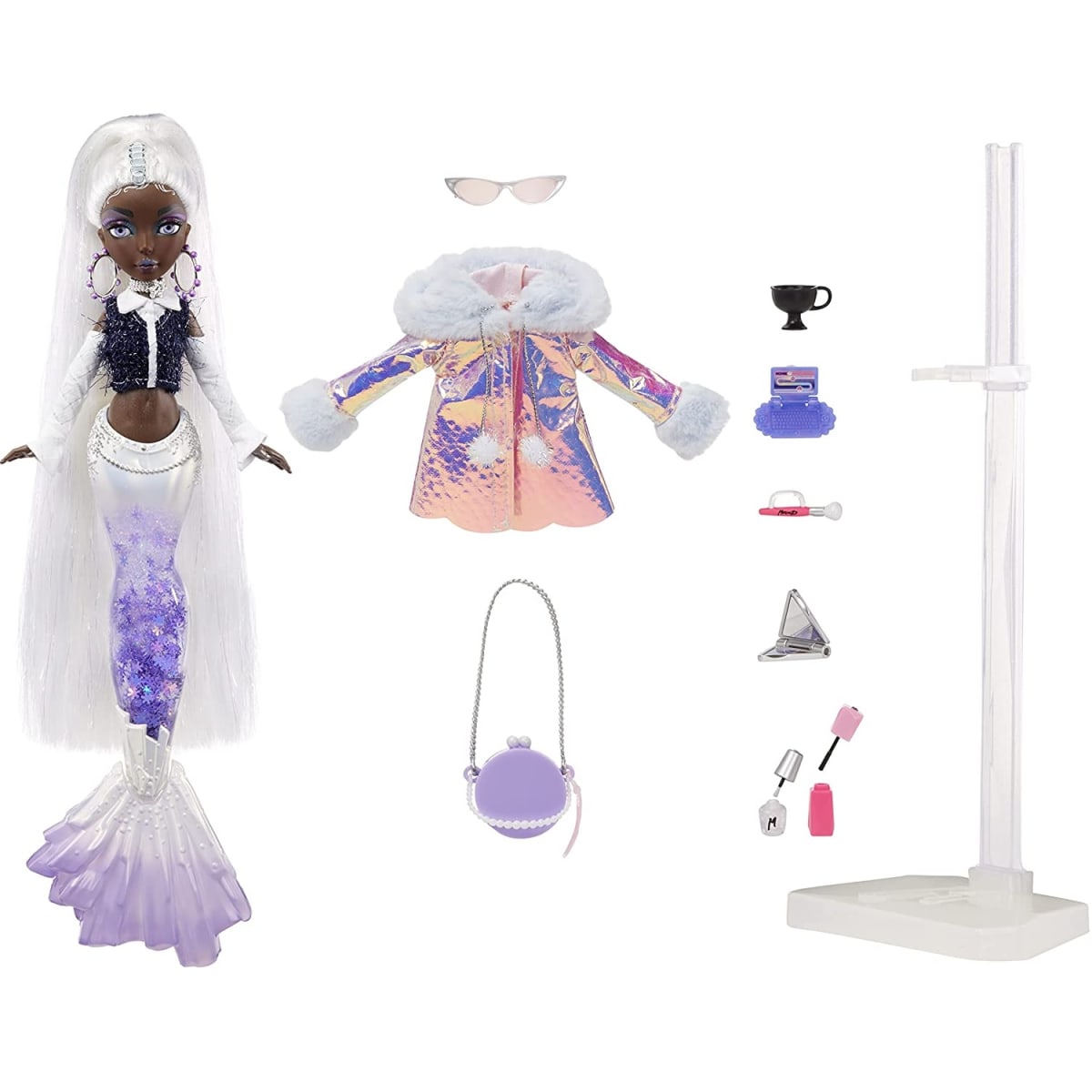 Muñeca Sirena Mermaze Mermaidz W Crystabella4