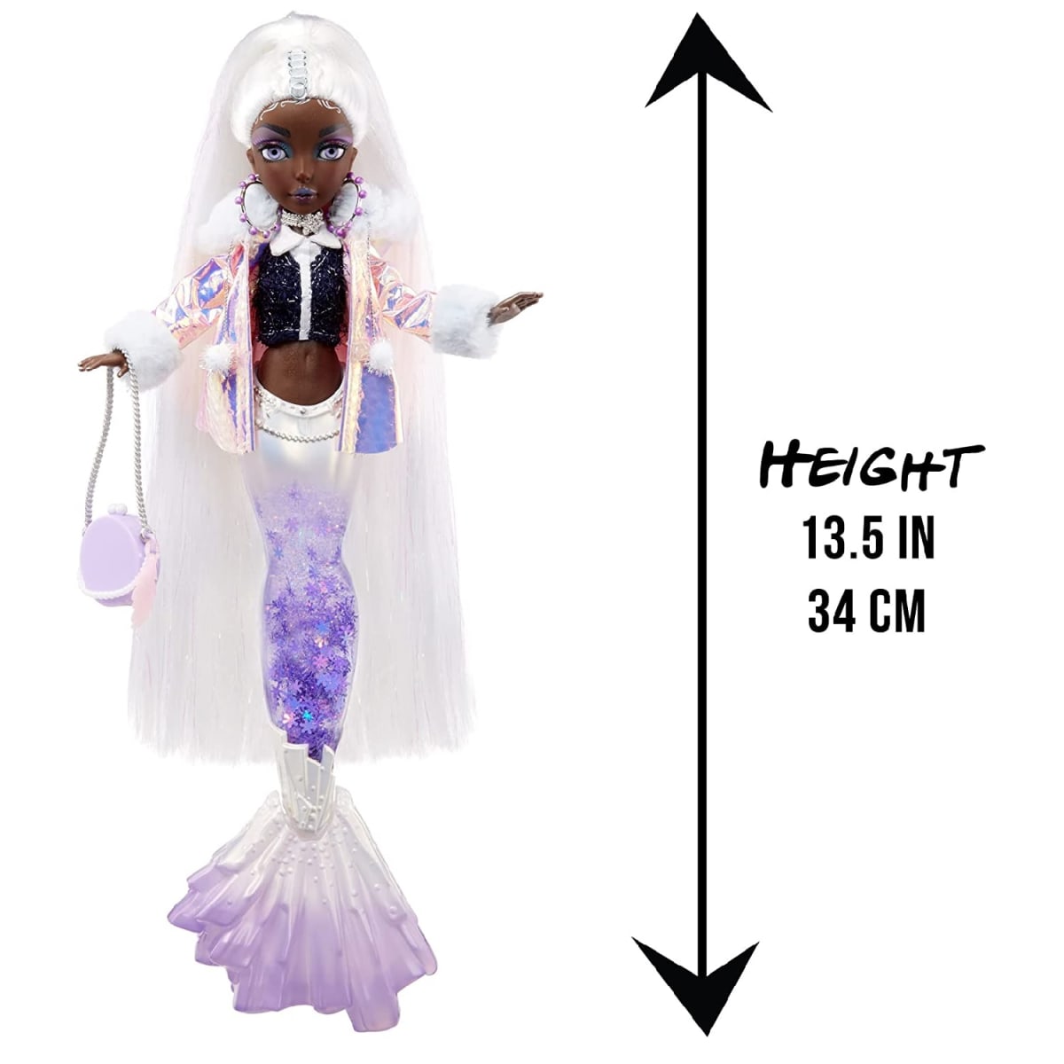 Muñeca Sirena Mermaze Mermaidz W Crystabella1