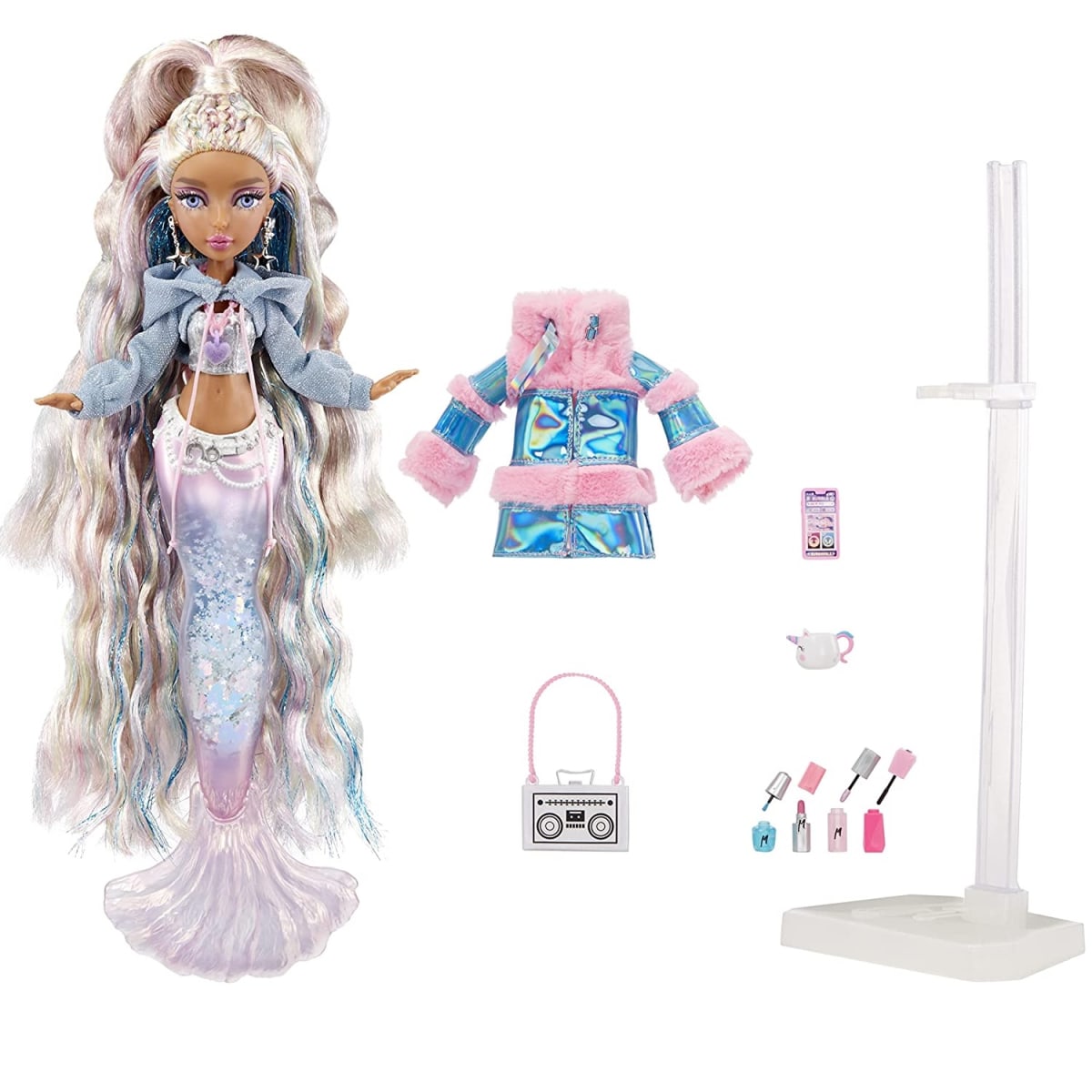 Muñeca Sirena Mermaze Mermaidz W Kishiko 4