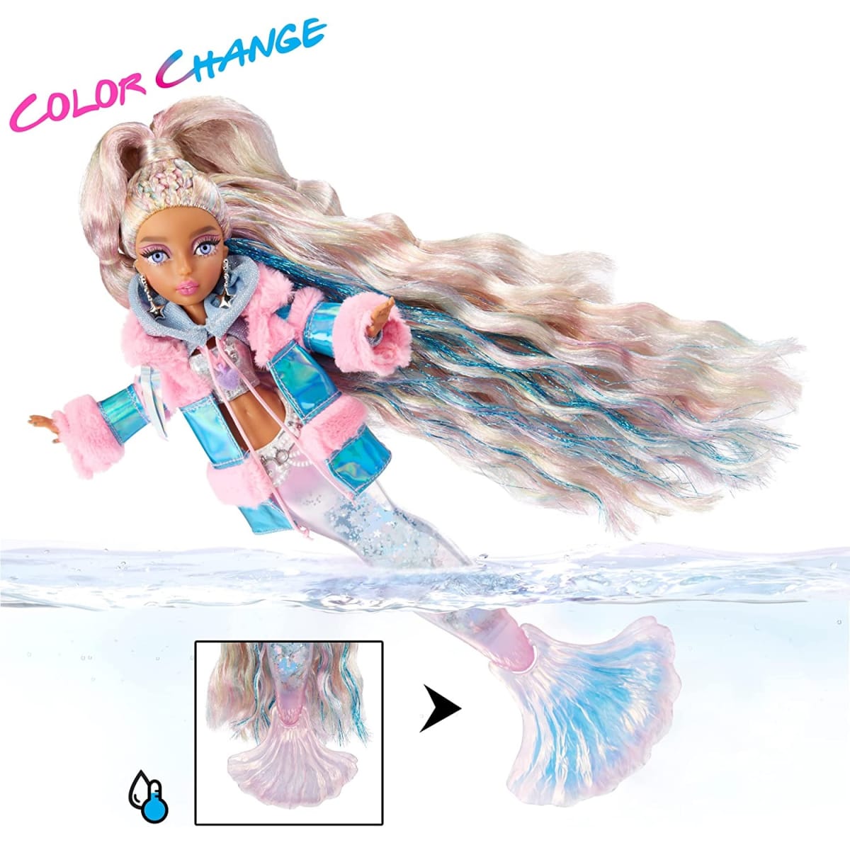 Muñeca Sirena Mermaze Mermaidz W Kishiko 2