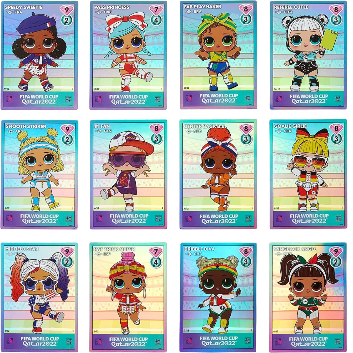 Muñeca Coleccionable L.O.L. Surprise X FIFA World Cup '223