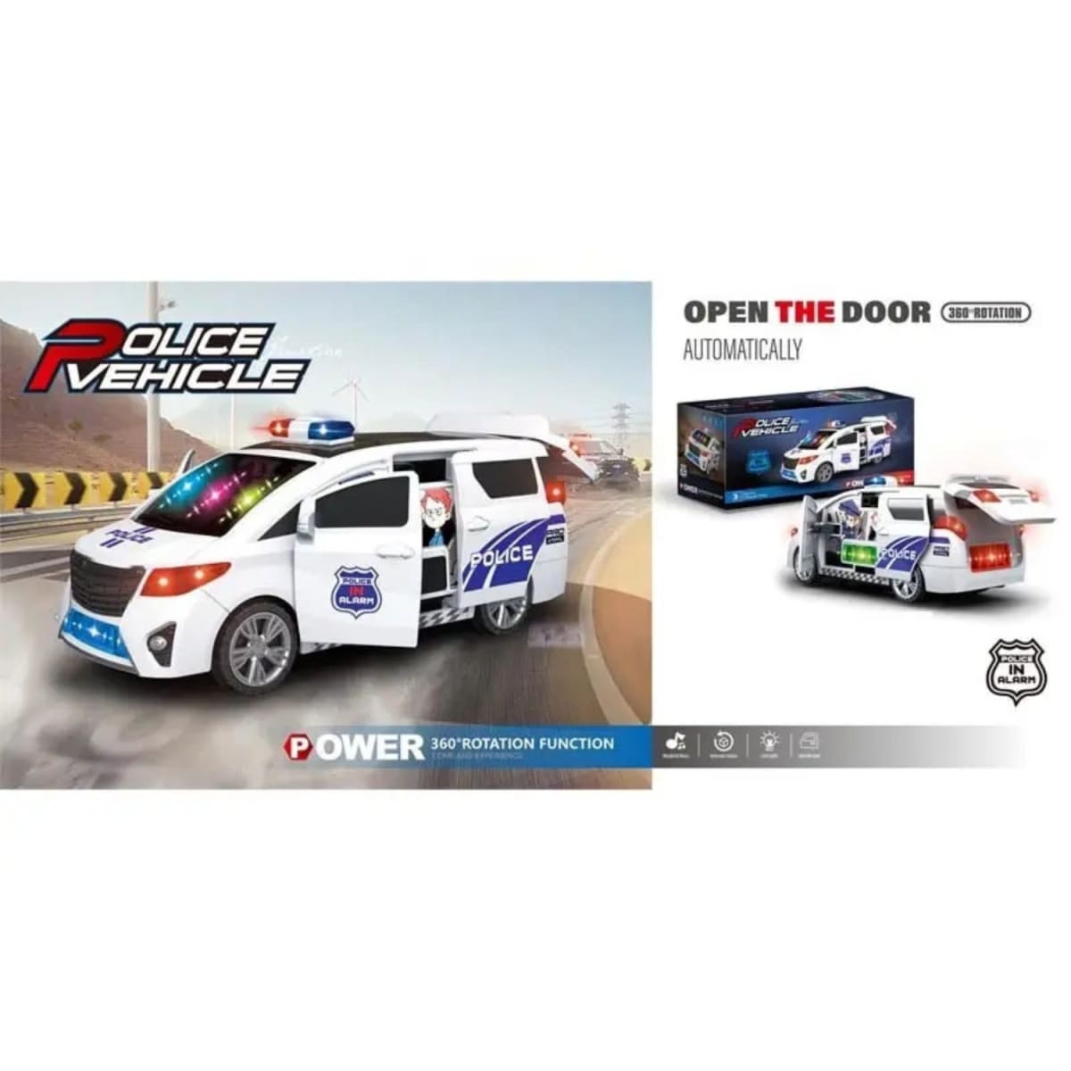 Carro Policia con Sonido5