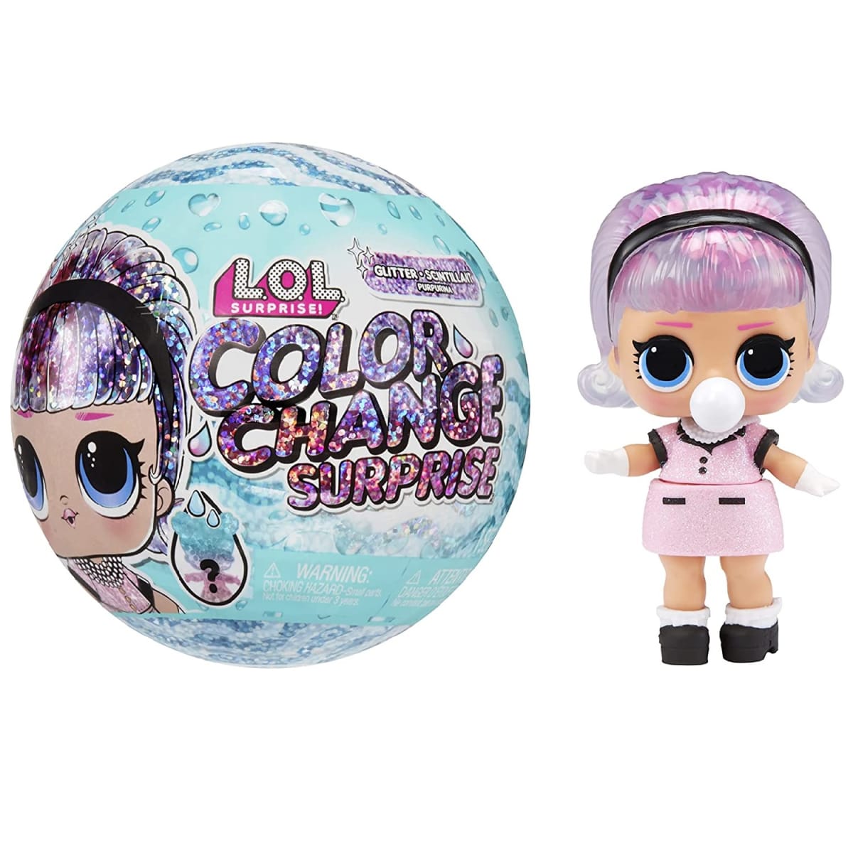 L.O.L. Surprise Glitter Clr Chg Doll SK5