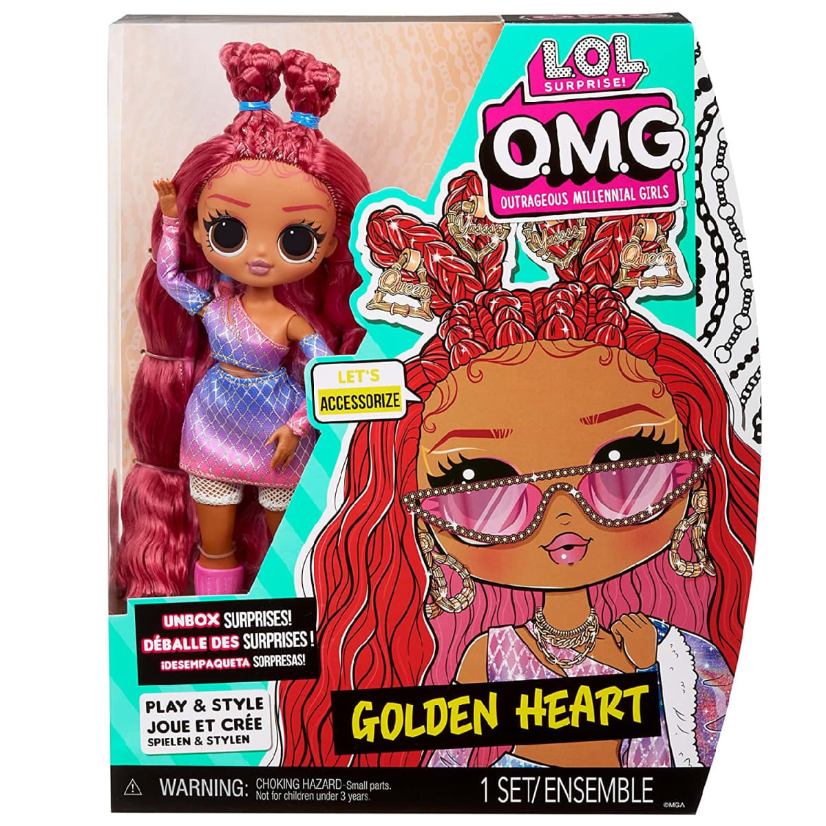 LOL Surprise OMG Core Series 7 Golden Heart1