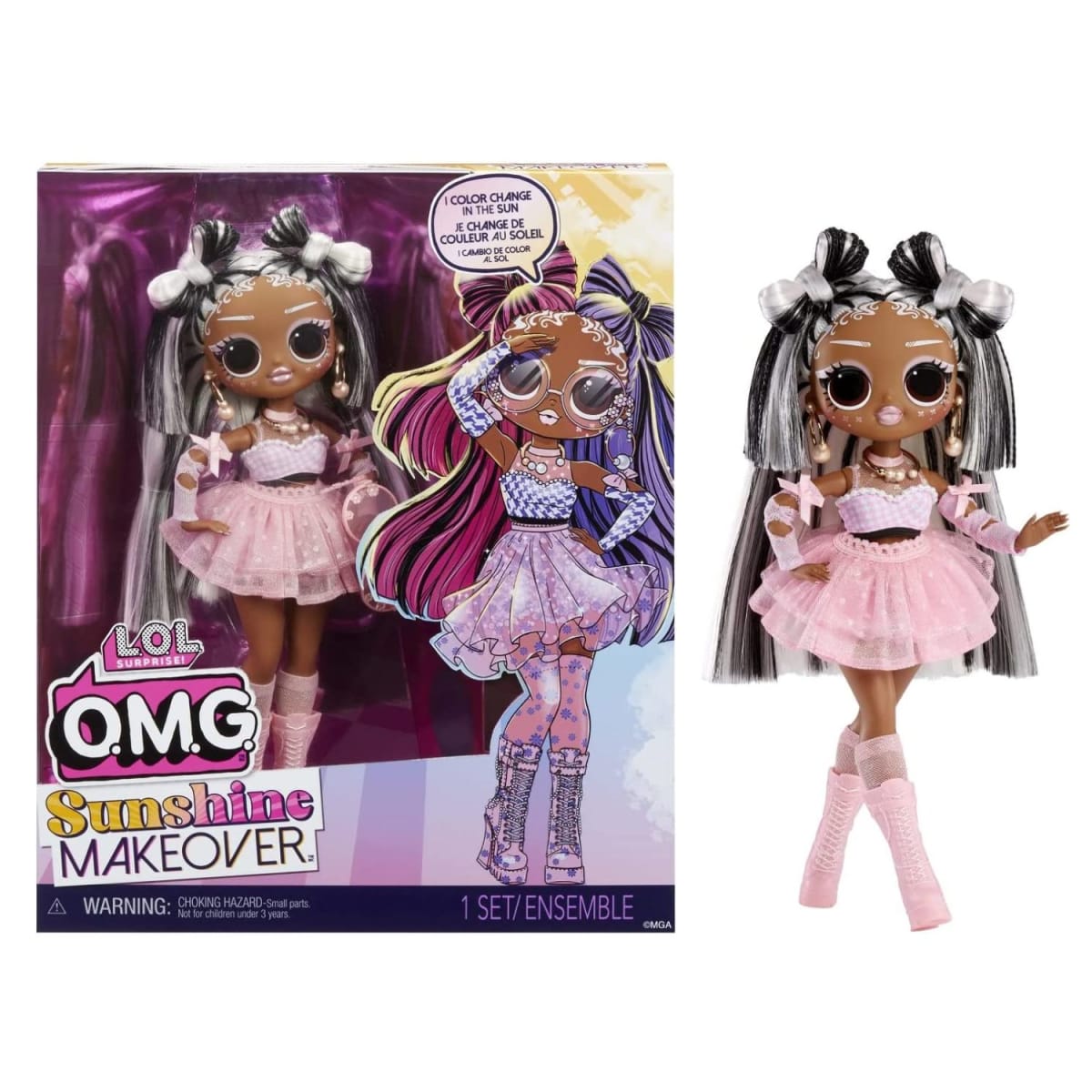 LOL Surprise OMG Sunshine Makeover Switches6
