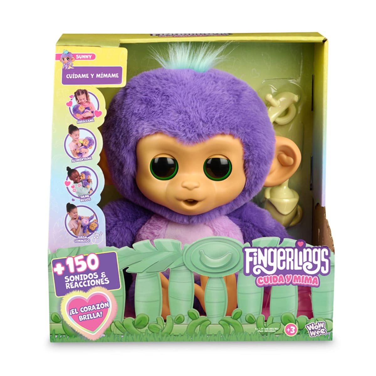 Muñeco Mono Interactivo Sunny mas de 150 Reacciones1