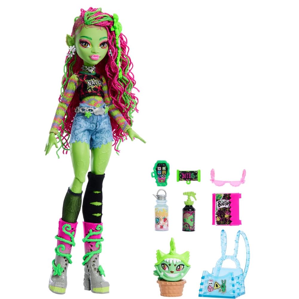 Muñeca Monster High Venus McFlytrap con Accesorios6