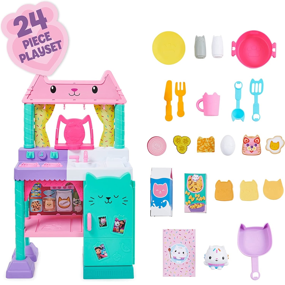 Set Cocina con Luz Gabby y La casa de Muñecas5
