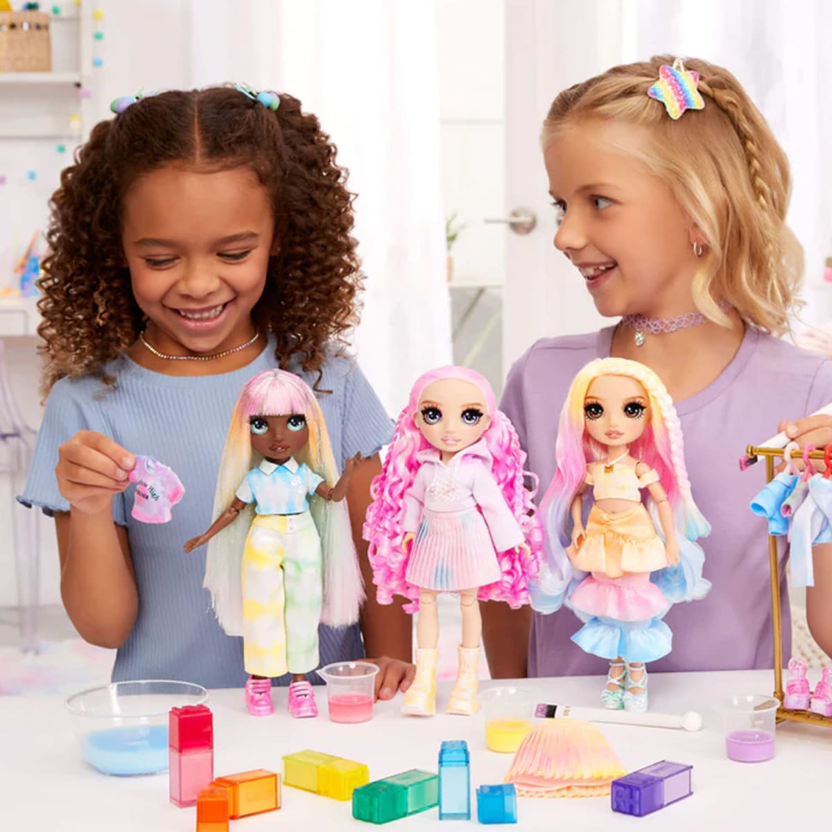 Muñeca Rainbow High Watercolor & CreateBrown6