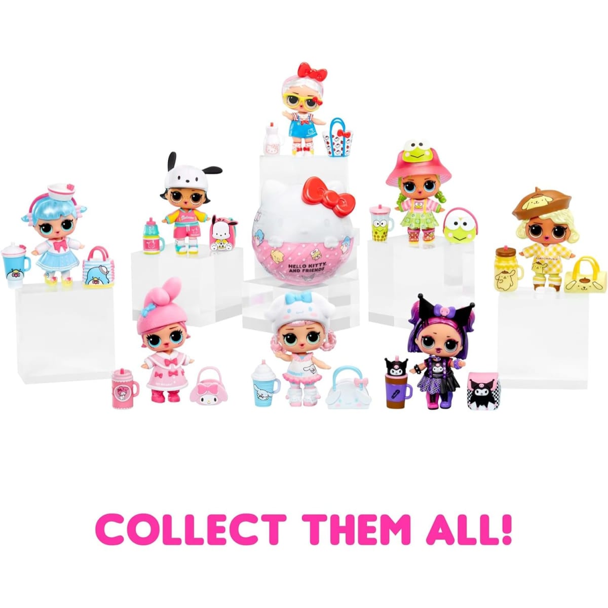 Muñeca Sorpresa LOL Love Hello Kitty y Amigos Tots6