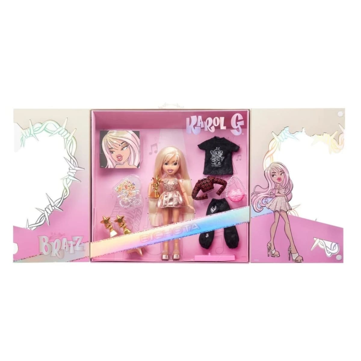 Muñeca Bratz Karol G Edición de Colección Limitada6