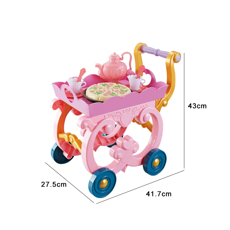 Play Set Carrito Hora del Té con Accesorios6