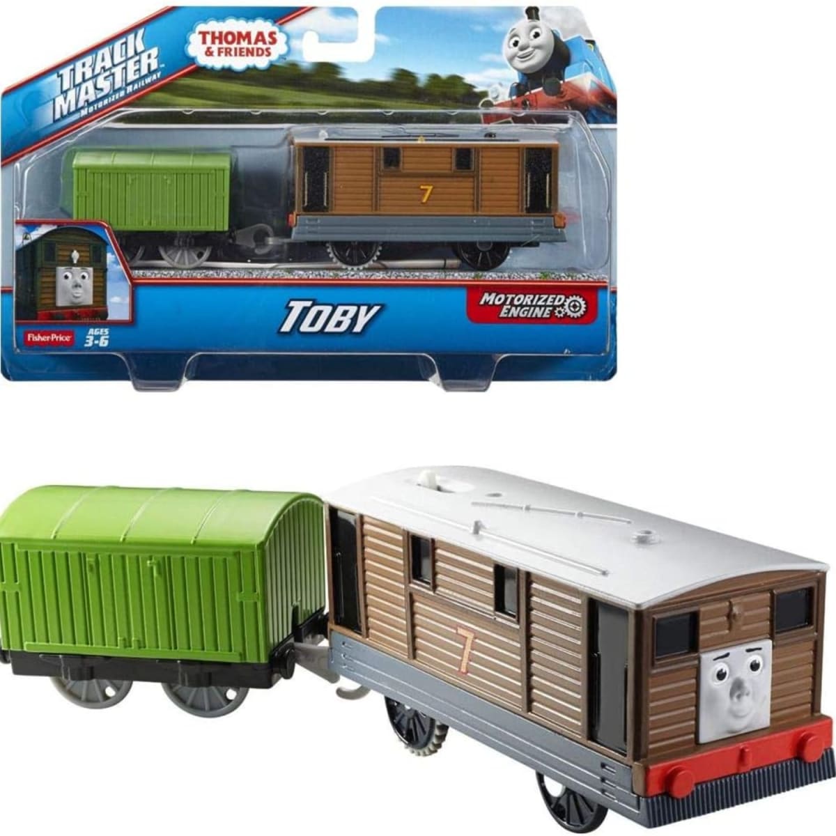 Tren Thomas y sus Amigos Toby  Track Master1