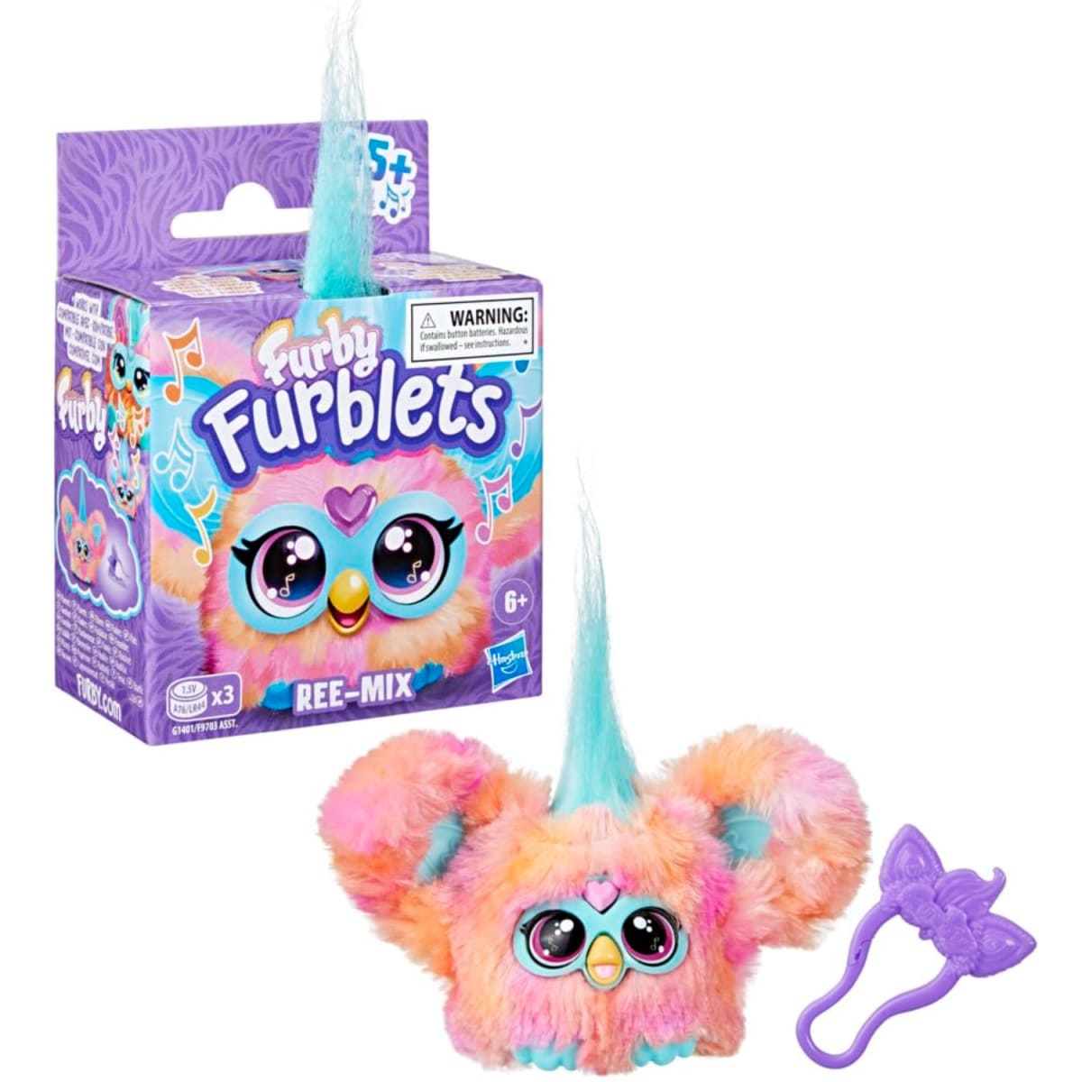 Furby Furblets Muñeco Interactivo +45 Sonidos Ree-Mix1