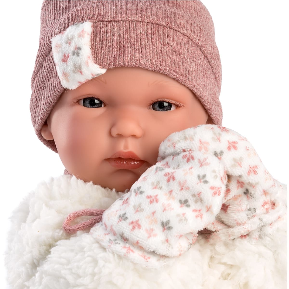 Muñeca Llorens RN  Bimba 35 Cm Toquilla Invierno1