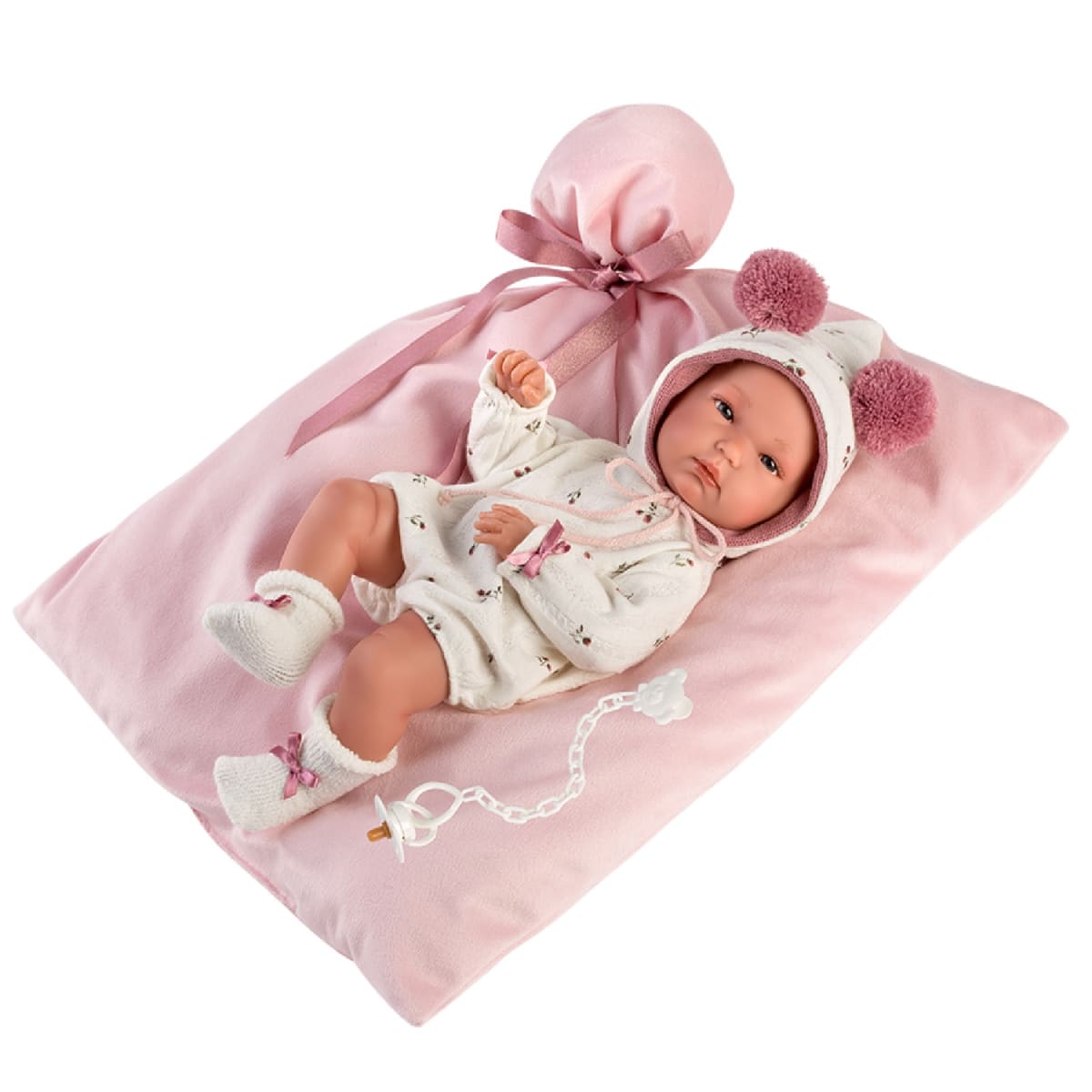 Muñeca Llorens RN Bimba 35 Cm Vestido Flores4