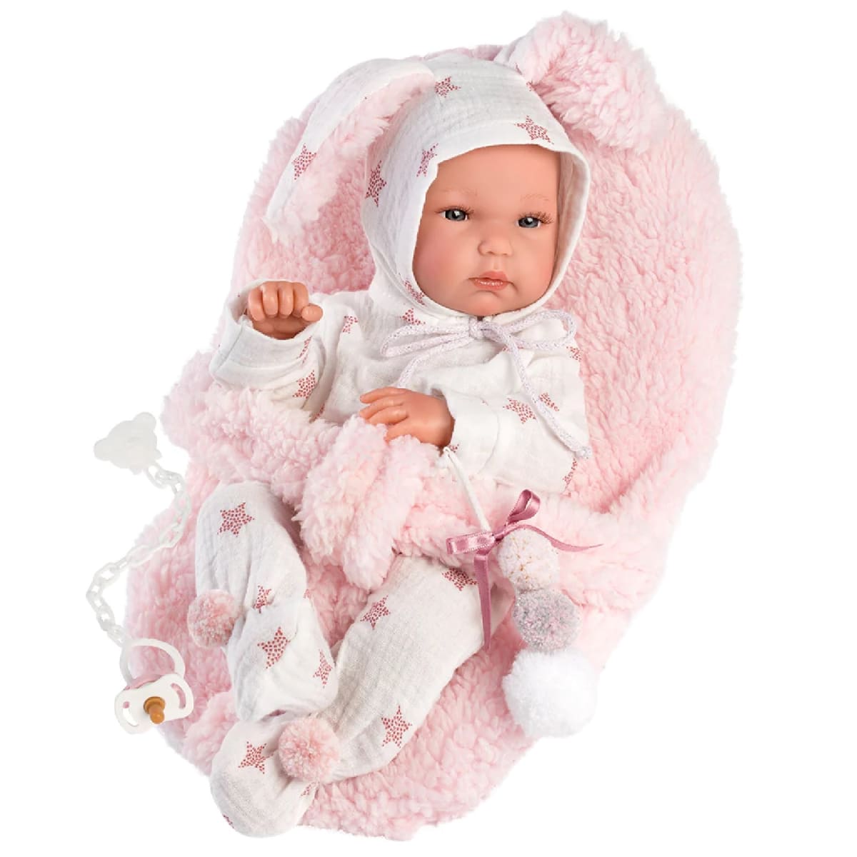 Muñeca Llorens Bimba 35 cm Sillita Porta Bebé2