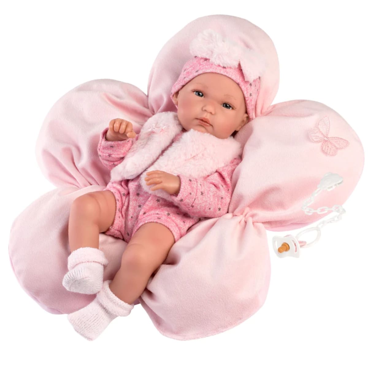Muñeca Llorens Bimba 35 cm con Cojín Flor5
