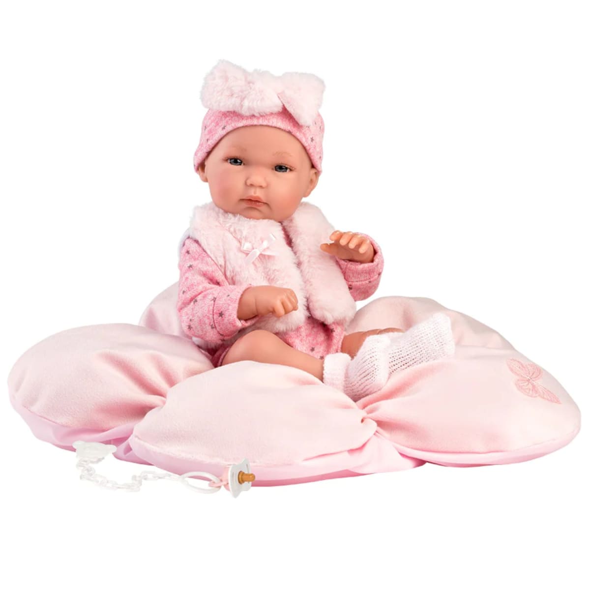 Muñeca Llorens Bimba 35 cm con Cojín Flor3