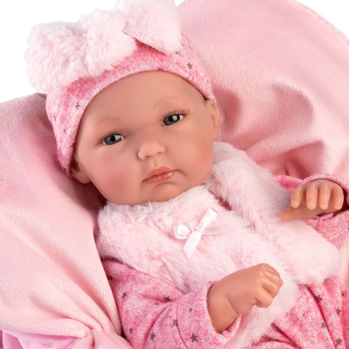 Muñeca Llorens Bimba 35 cm con Cojín Flor2