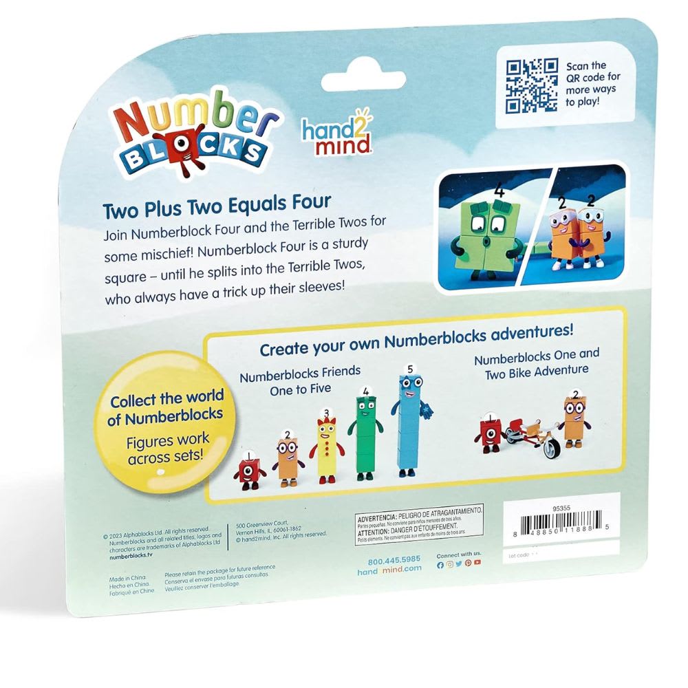 Numberblocks Cuatro y Los Terribles Dos6