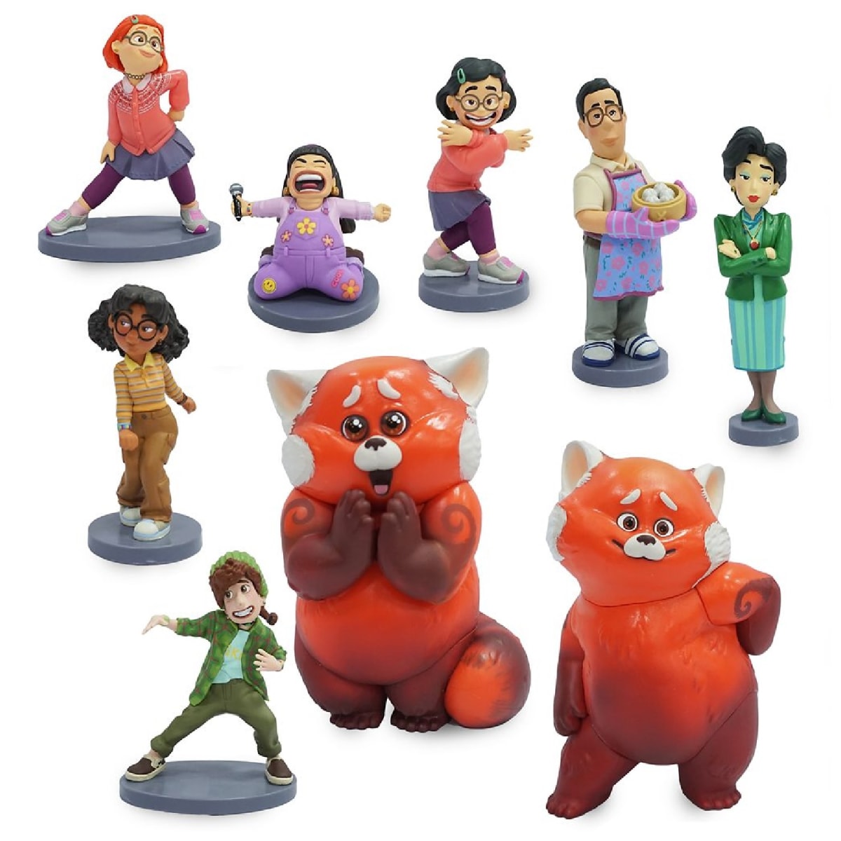 Set Figuras Deluxe Turning Red1