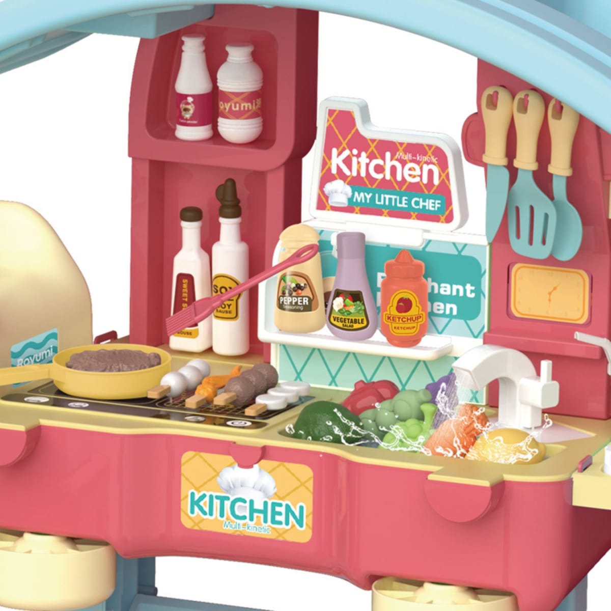 Role Play 3 en 1 Set Cocina/ Balancín/ Correpasillos
5