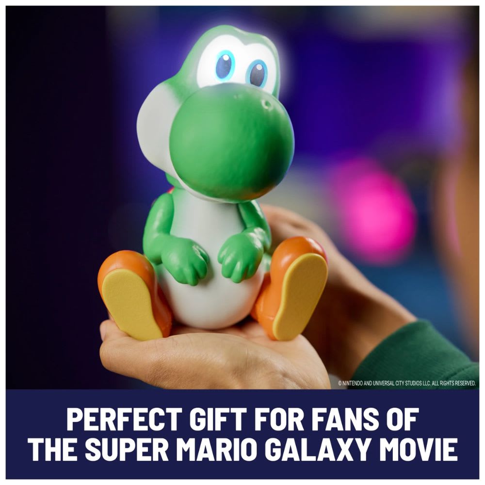 Hatchimal Yoshi Interactivo The Super Mario Galaxy Movie6