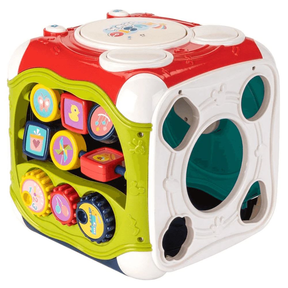 Cubo Didáctico Estimuación para Bebes Multifunciones6