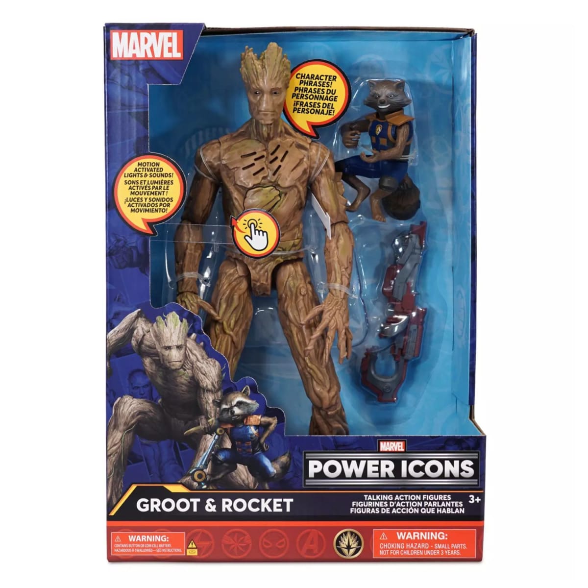 Groot y Rocket con Sonido6