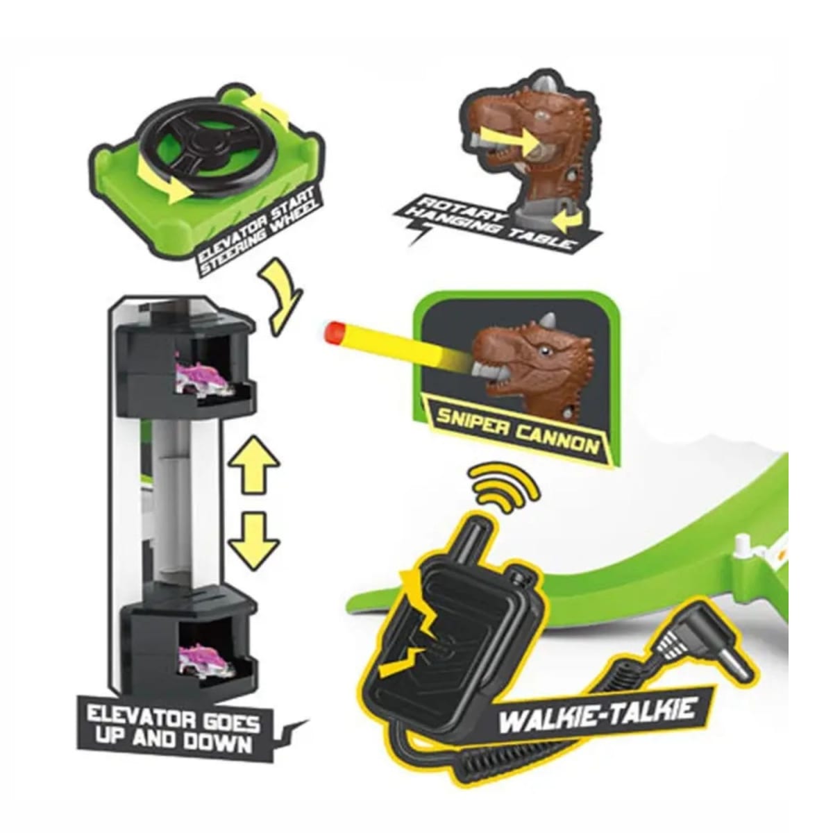 Pista Multifuncional Dinosaurio6