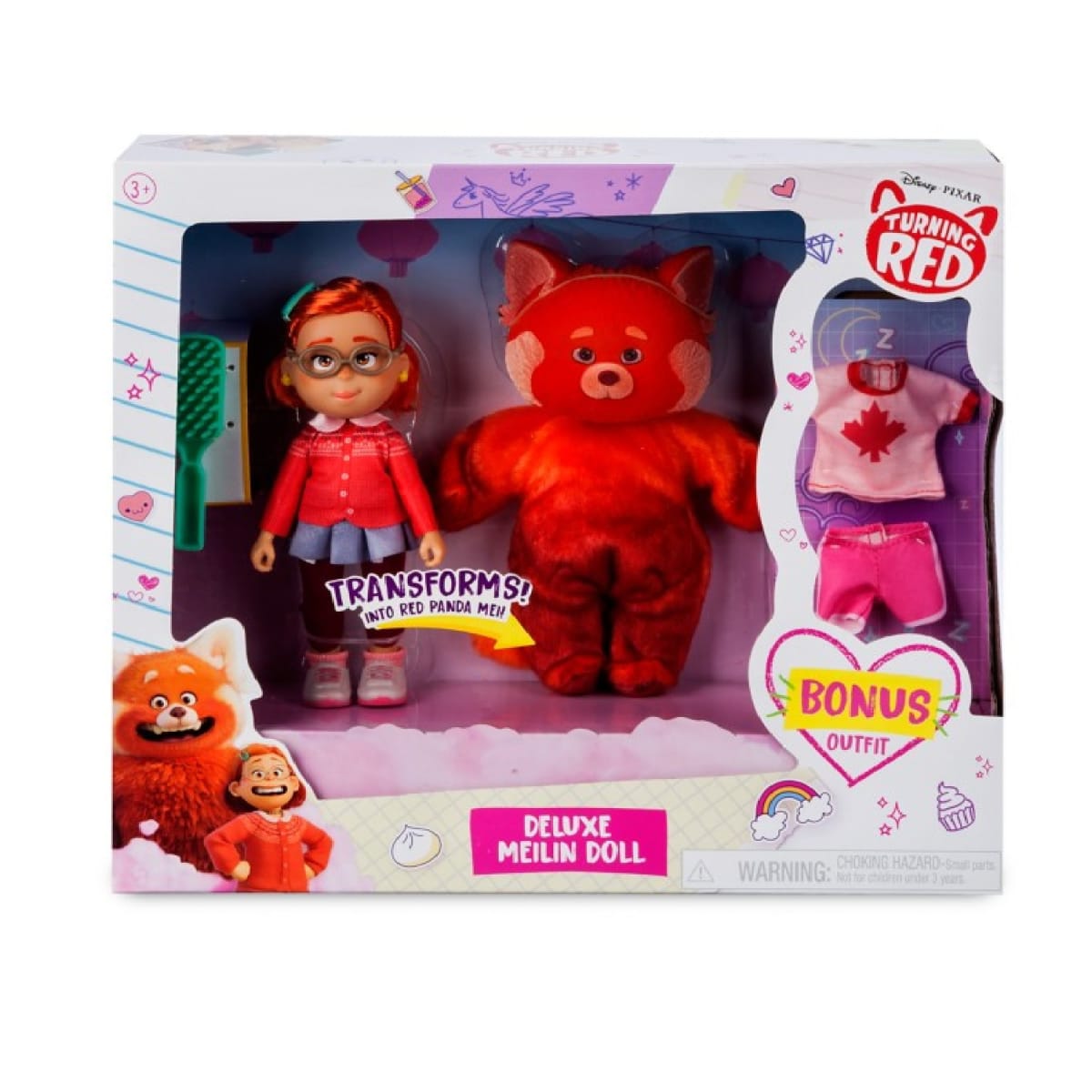 Muñeca Meilin Deluxe de 15 cm Turning Red1