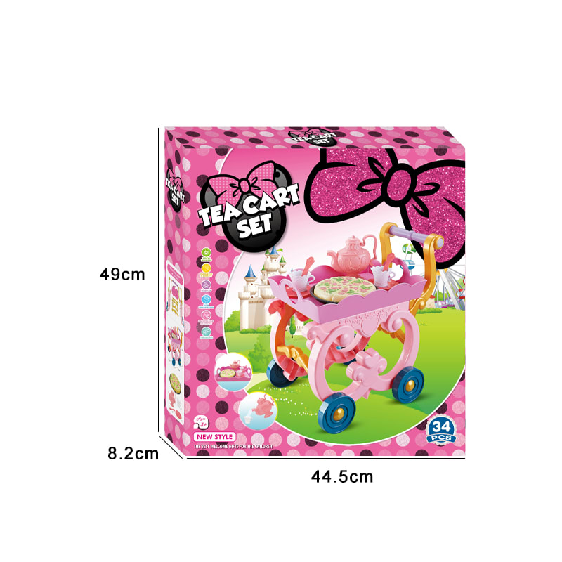 Play Set Carrito Hora del Té con Accesorios7